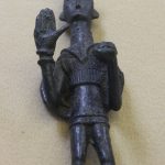 Statuette of a nuraghic warrior in the Sassari Museum