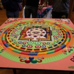 Sand mandala created at Randolph College by the Tashi Kyil monks. Sand mandala created at Randolph College by the Tashi Kyil monks.