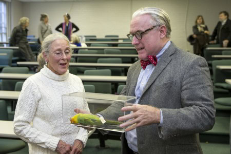 Walter A. Weber Bird Collection reception Toni Piggott