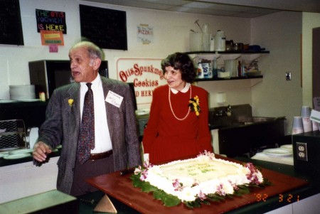 When Carl Stern retired in 1992, he and his wife, Charlotte, were honored with a celebration in the Skeller, then a student-run snack bar he had helped start decades earlier.