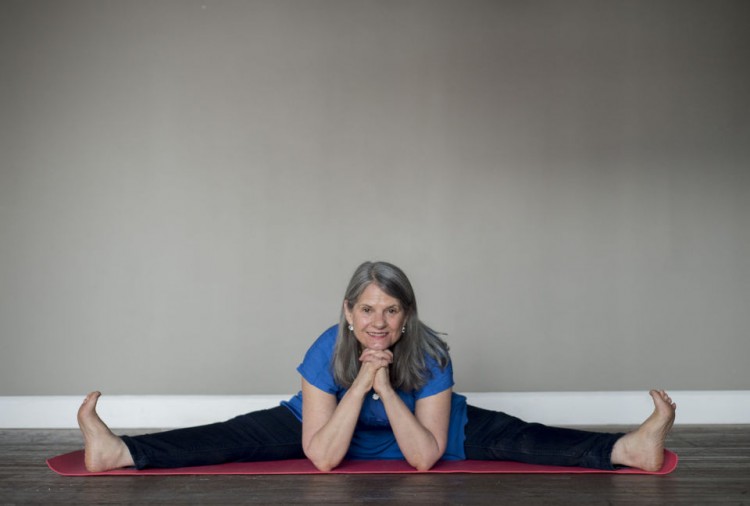 Cyndi Lee opens her Yoga Goodness studio in Lynchburg.  (Photo by Jill Nance, courtesy of The News & Advance.)