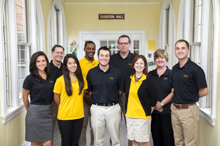 Staff headshots admissions office counselors