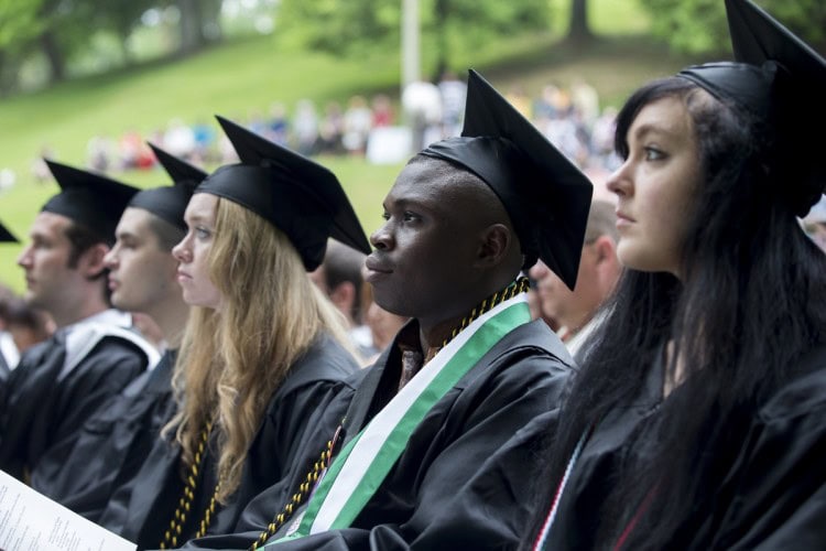 Randolph College Commencement Ceremony, May 17, 2015.