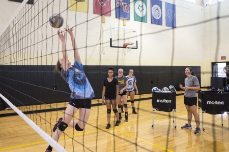 Volleyball camp