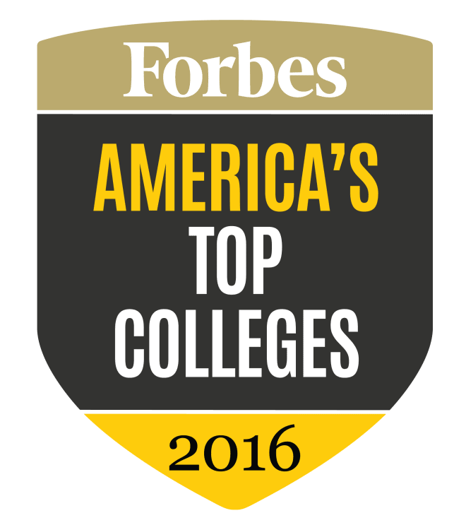 Forbes top colleges logo Forbes top colleges logo