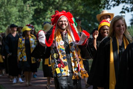 Convocation procession