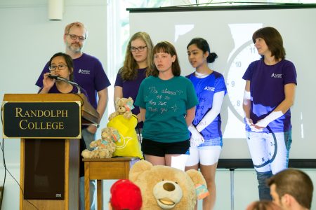 Members of Randolph's Campus Advocates group