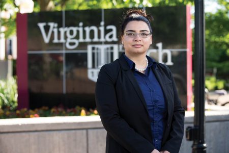 Marwa Abdel Latif '09 earned a Ph.D. from Virginia Tech this spring and now holds several positions in its Macromolecules Innovation Institute.