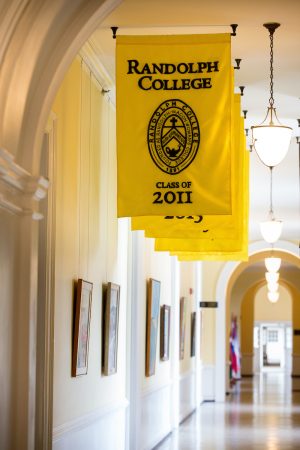 Class of 2011 banner in Main Hall