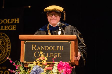 President Bradley W. Bateman speaks at Convocation