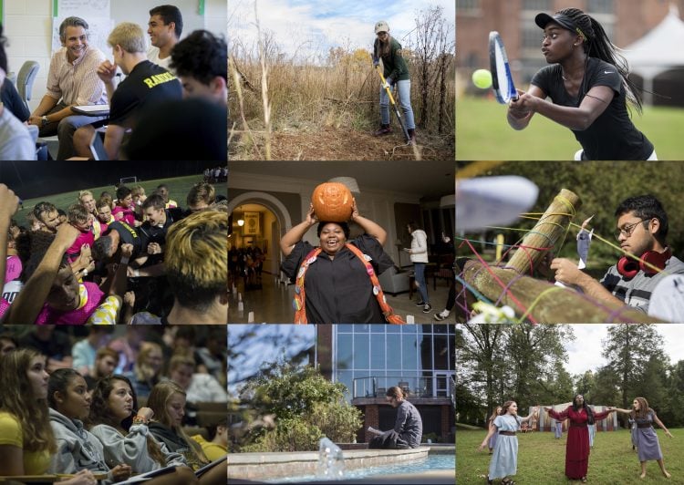A collage of photos from October 2018 A collage of photos from October 2018