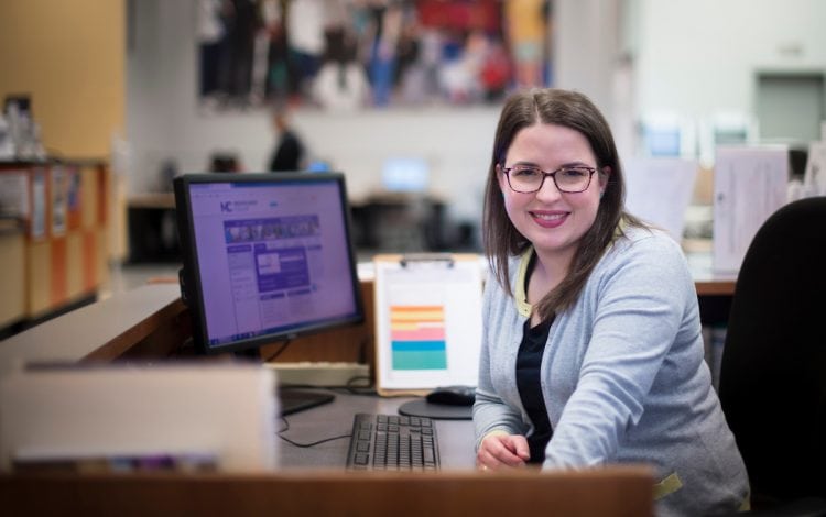 Elizabeth Cole Schlackman is the collection development librarian for Montgomery College