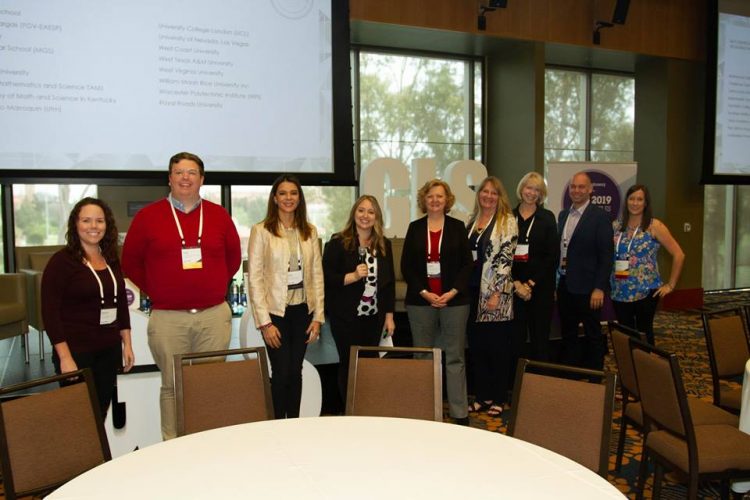 Christine Harriger and Kristin Dabney were recognized along with representatives from other Silver Award-winning institutions at the Graduway Leaders Summit in Los Angeles.