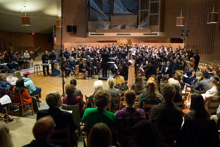 The Spring Concert in Houston Memorial Chapel in 2015 The Spring Concert in Houston Memorial Chapel in 2015