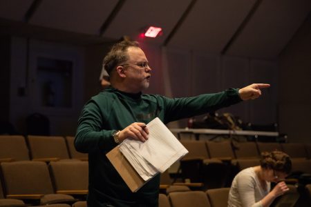 Jim Warren, co-founder of the American Shakespeare Center, served as director of Randolph's production.