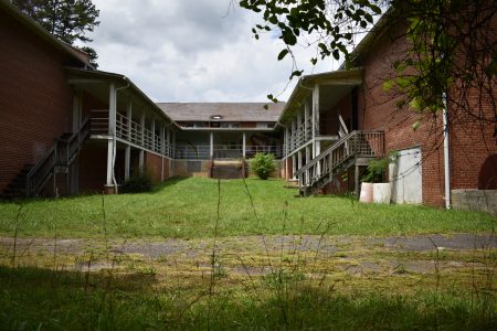 The Lincoln Heights Rosenwald School in Wilkesboro, North Carolina