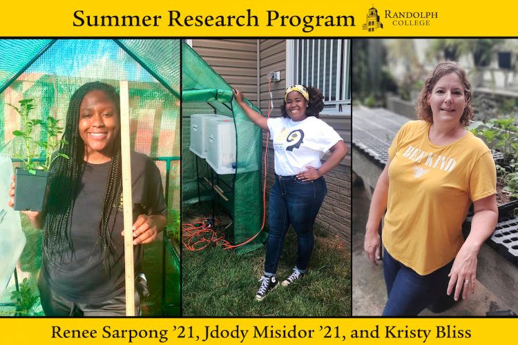 Summer Research 2020 - Renee Sarpong, Jdody Misidor, and Kristin Bliss