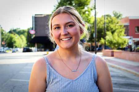 Kayla Morris '22 spent two months this summer interning with the city of Clinton, North Carolina, her hometown. 