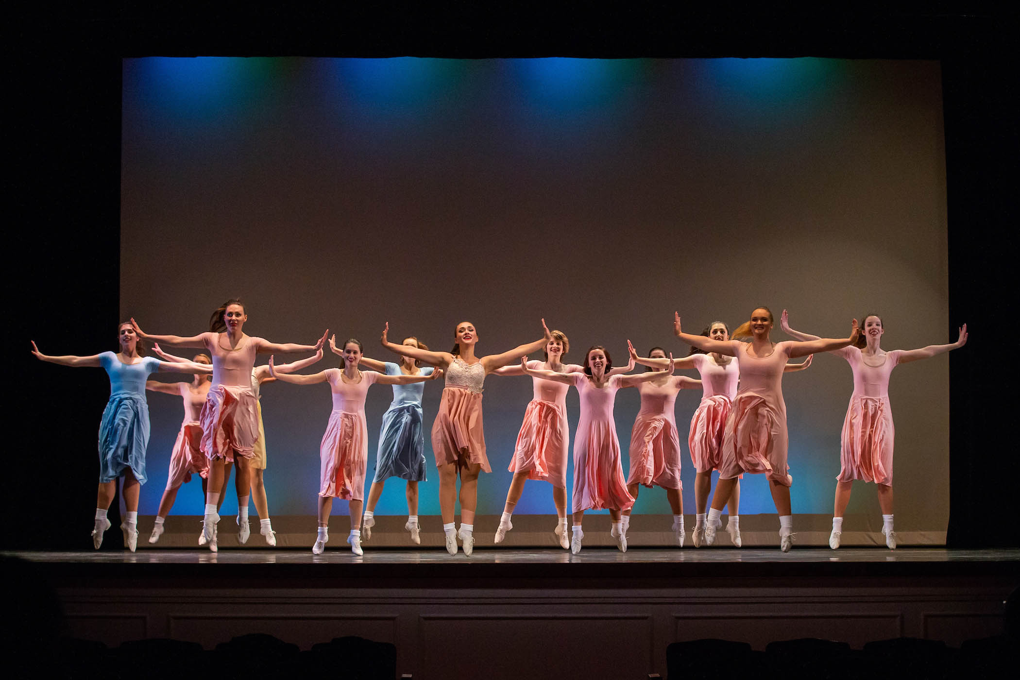 Dance ensemble at annual spring concert