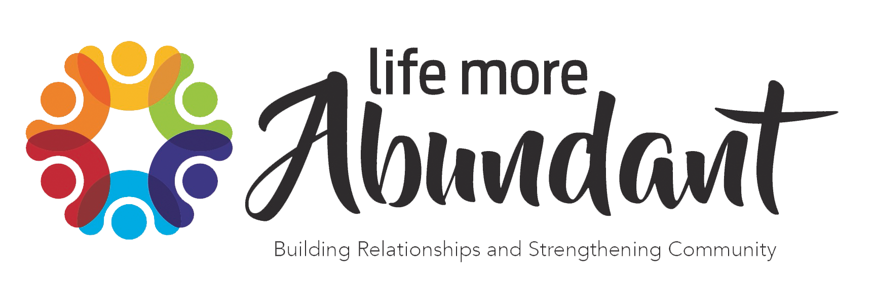 The logo of the Life More Abundant program