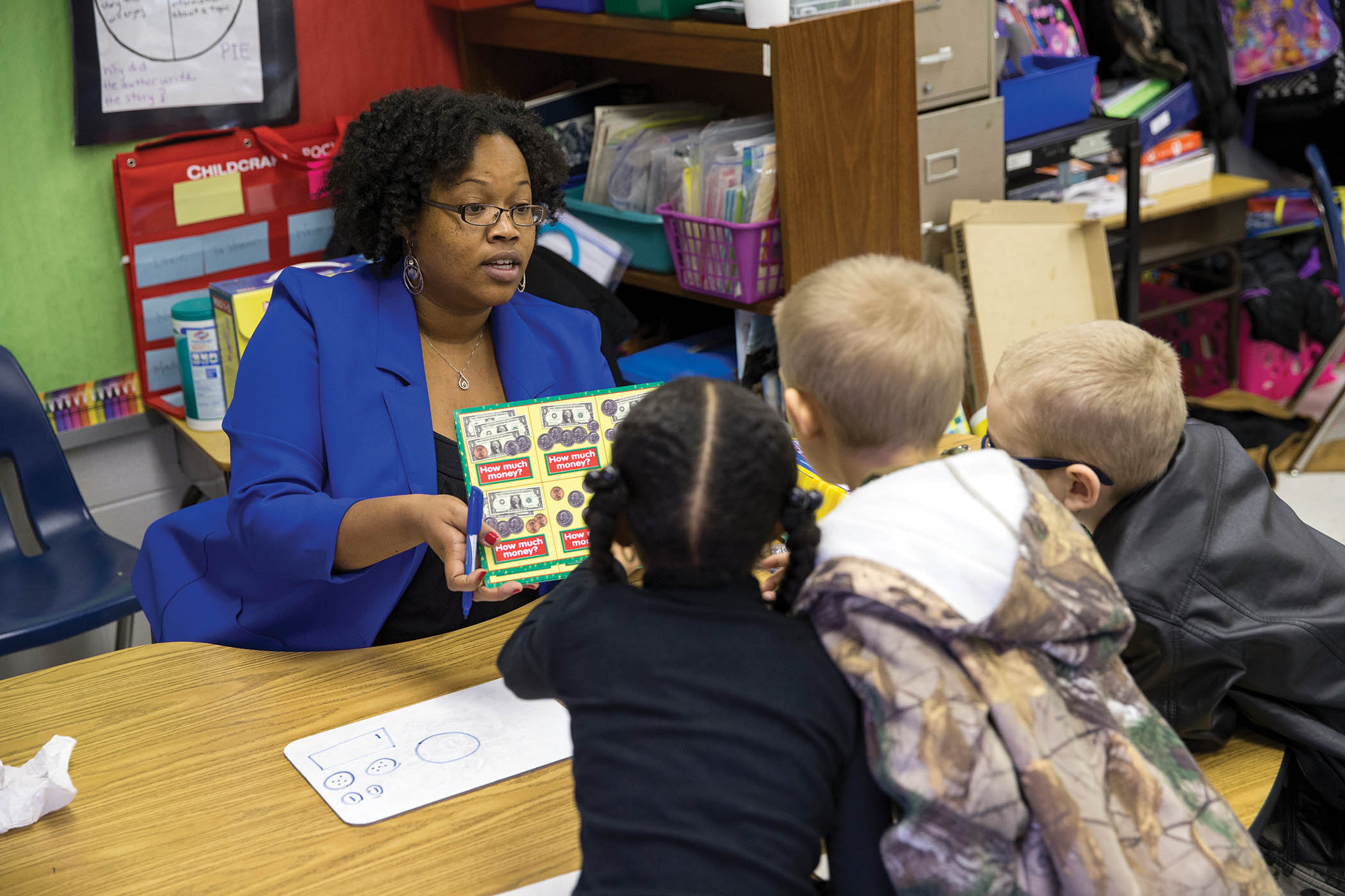 Altra Witt teaches in Madison Heights Elementary School