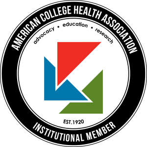 Badge.  American College Health Association - Institutional Member