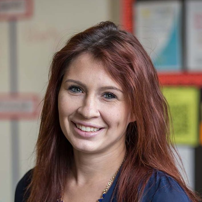 Caitlin Unterman ’12, ’13 M.A.T. Science Teacher, Forest Middle School; Voted Lynchburg's ``Top Teacher`` 2016, <em>Lynchburg Living</em> magazine