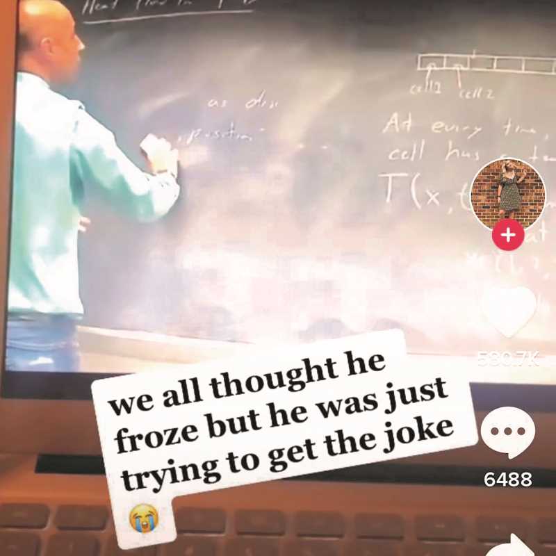 Math professor Marc Ordower became Instafamous on TikTok.