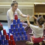 Photo of students working at Elementary School