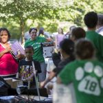 Photo of students moving in