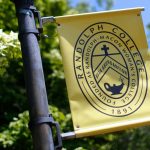 Photo of Randolph College flag