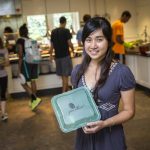 Hailey Nguyen green thread to go to-go boxes for the dining hall