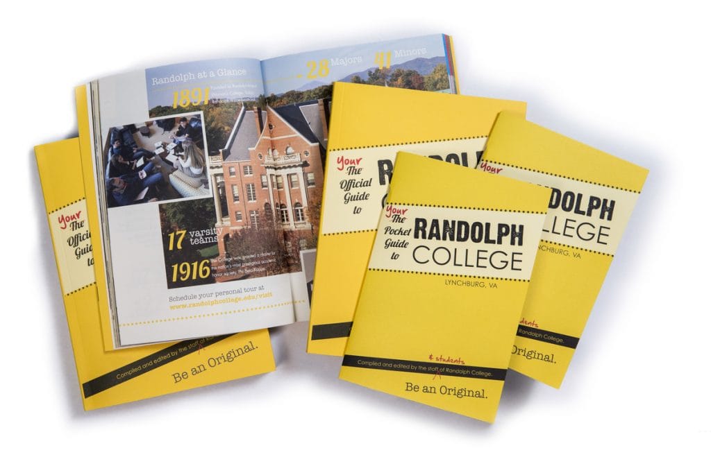 Photo of viewbook