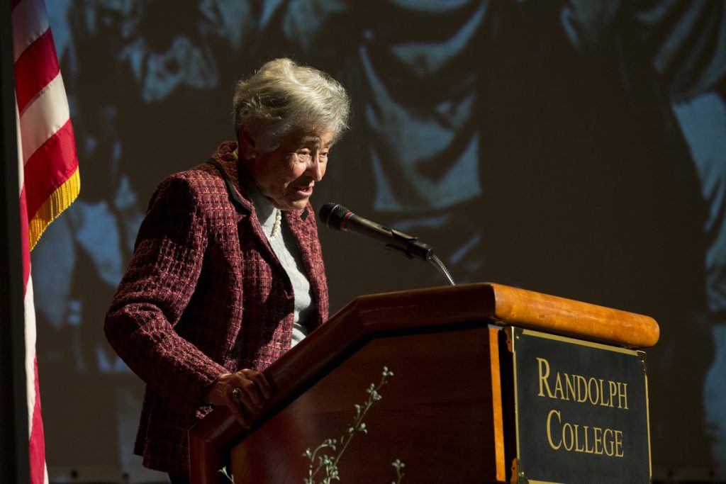 Margit Meissner speaks about her experience as a holocaust survivor, October 7, 2014. Margit Meissner speaks about her experience as a holocaust survivor, October 7, 2014.