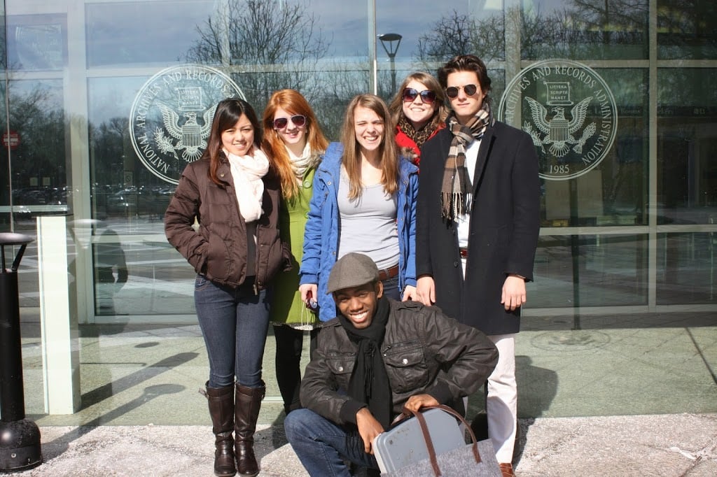 Photo of students in a group