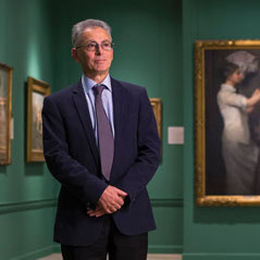 Ashok Roy visits Randolph College October 2014