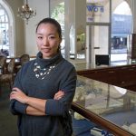 Shuang Li works at Bowen Jewelers in Lynchburg