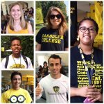 College Colors Day collage