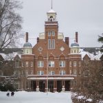 Snow on campus