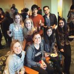 The class of 2016 kicks off their last semester at Randolph College during the annual Senior Reception.