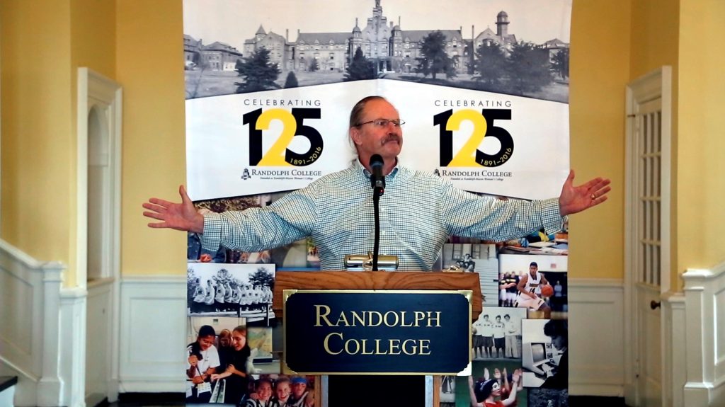 Dennis Goff, Charles A. Dana Professor of Psychology, wishes the College a happy birthday.