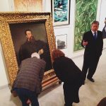 Titian at #RandolphCollege! Until 4 p.m. today only, we have a very special piece visiting from the Muscarelle Museum of Art in Williamsburg, VA.