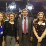 Randolph's student delegation to the Virginia Power Dialog with Virginia Department of Environmental Quality Director David Paylor.