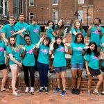 Group photo of students in #RandolphCollege’s Susan F. Davenport Leadership Program.