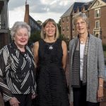 Muriel Zimmerman Casey '53, Heather Ayers Garnett '86, and Rebecca Dixon '60.