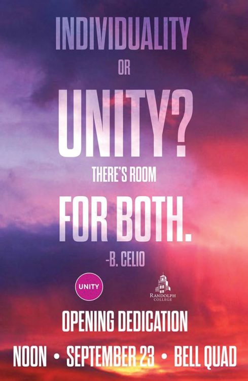 UNITY project poster UNITY project poster