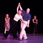 Kelly Malone Dudley '95, an adjunct instructor in dance at Randolph, performs in the Renditions concert.