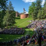 Commencement ceremony at Randolph College