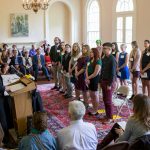 Phi Beta Kappa induction ceremony