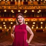 Jessica Burroughs '18 at the Lyric Opera of Chicago.